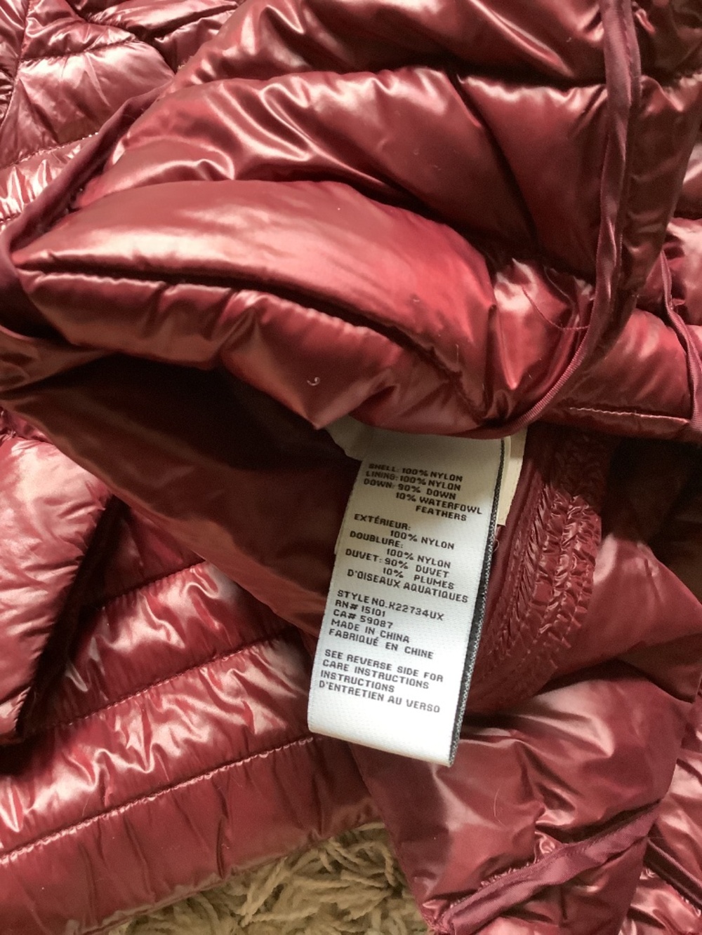 Kate Spade Packable Down Jacket - Picture 7 of 10